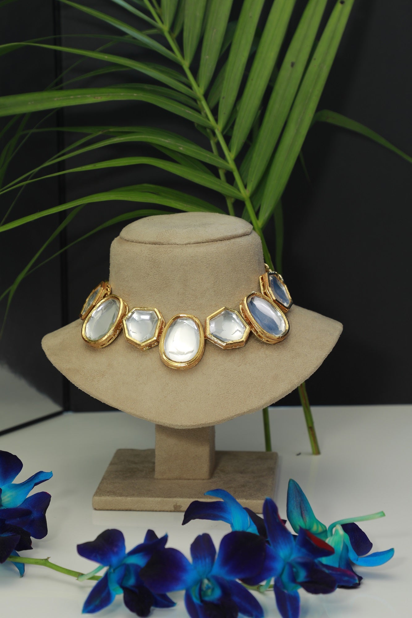 Choker Kundan With Earrings