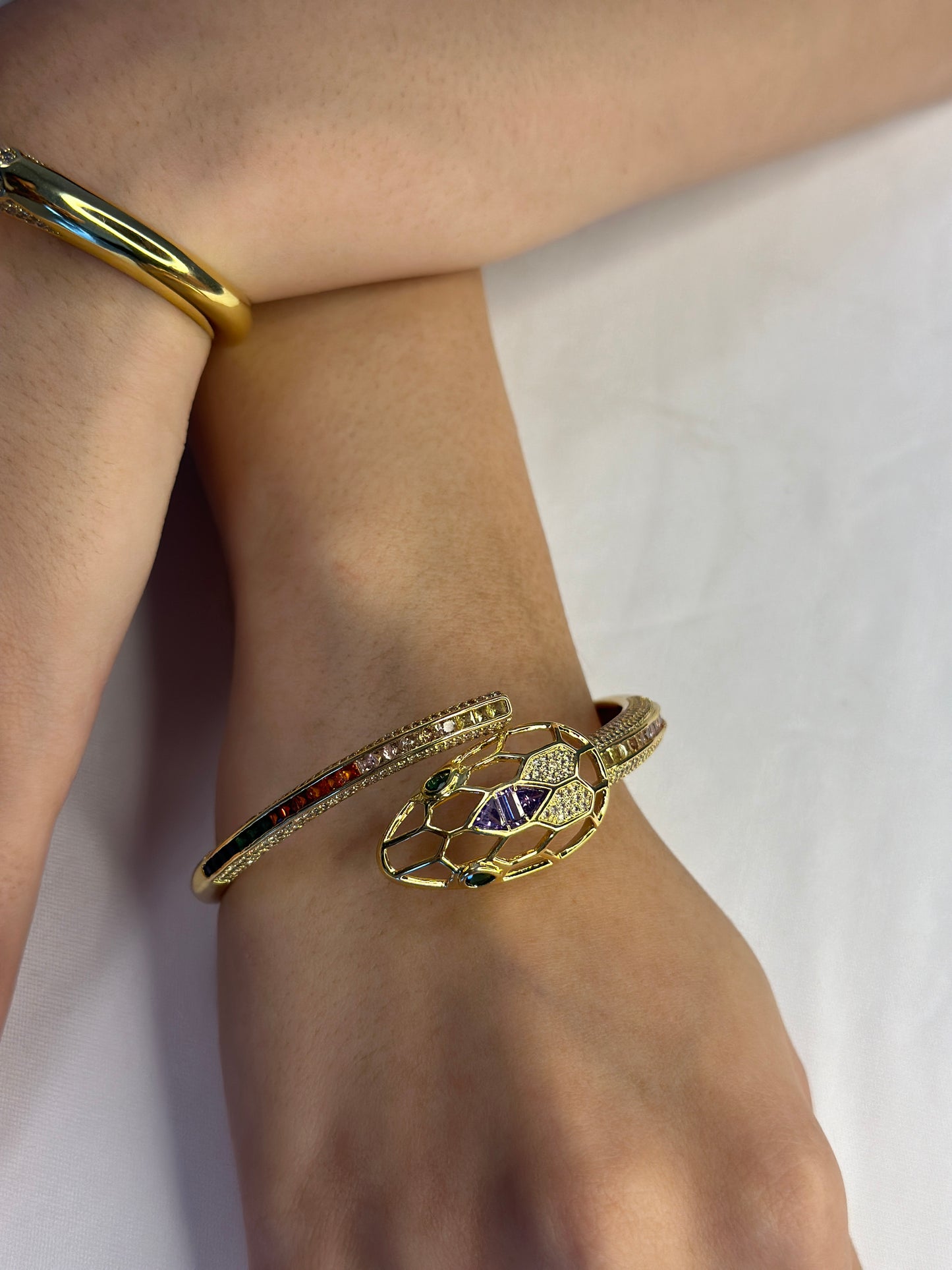 Gold Serpenti Bracelet