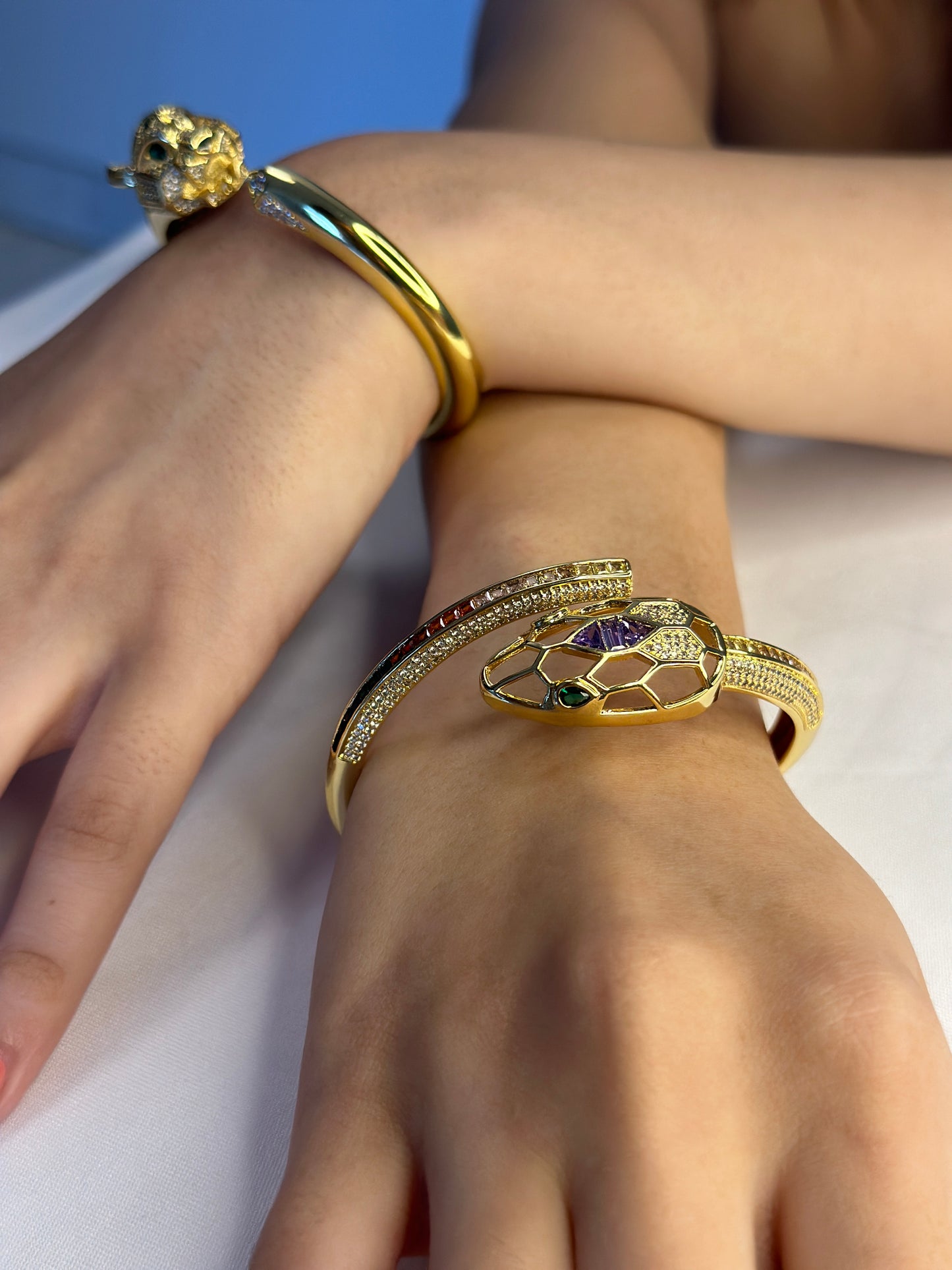 Gold Serpenti Bracelet
