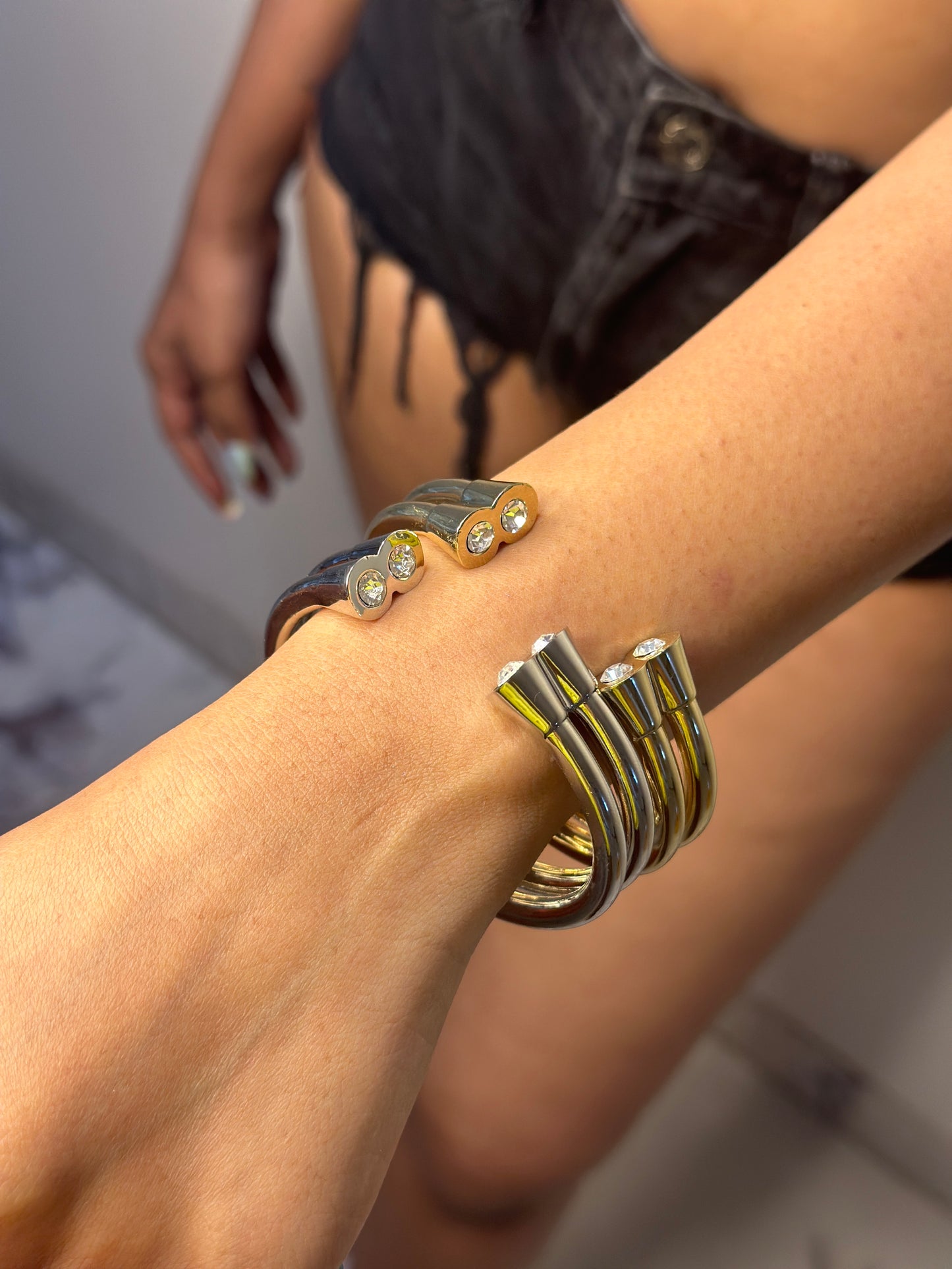Radiant Duo Cuff Bracelet