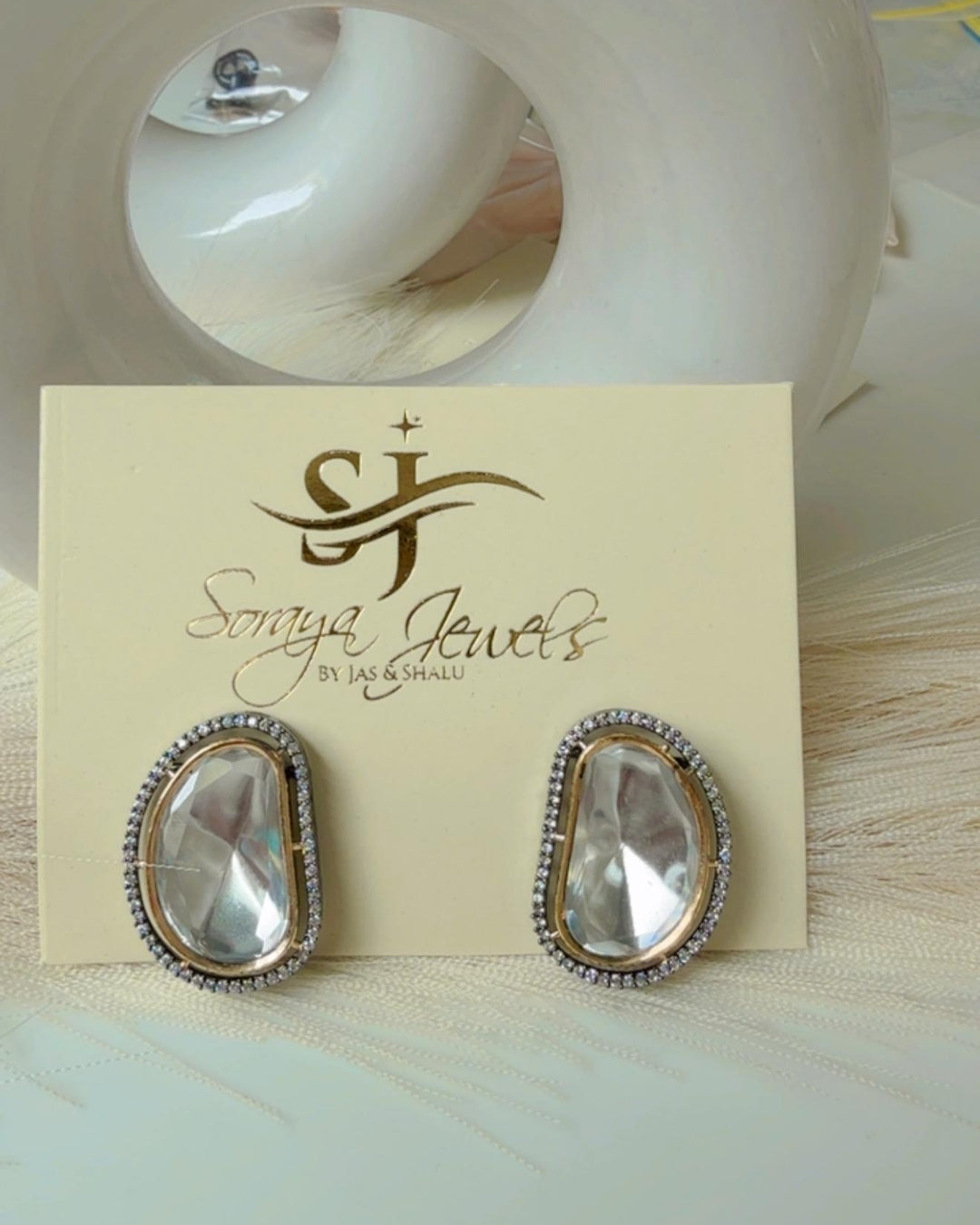 Polki Statement Earrings