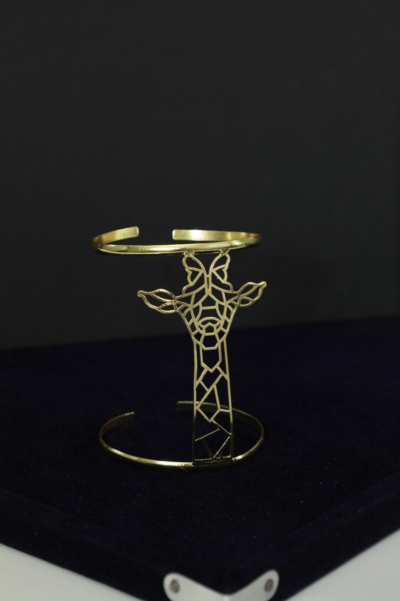 Geometric Giraffe Golden Bracelet