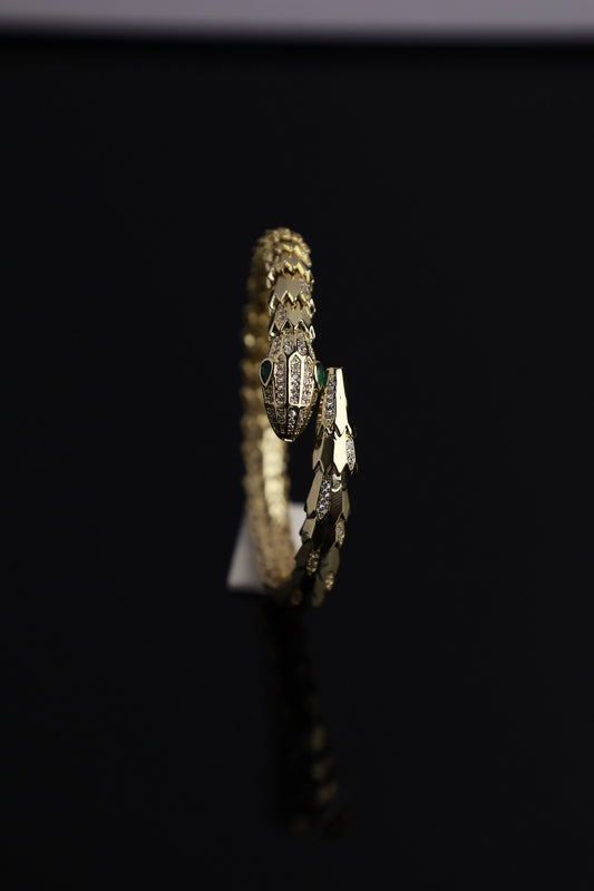 Gold Serpenti Bracelet
