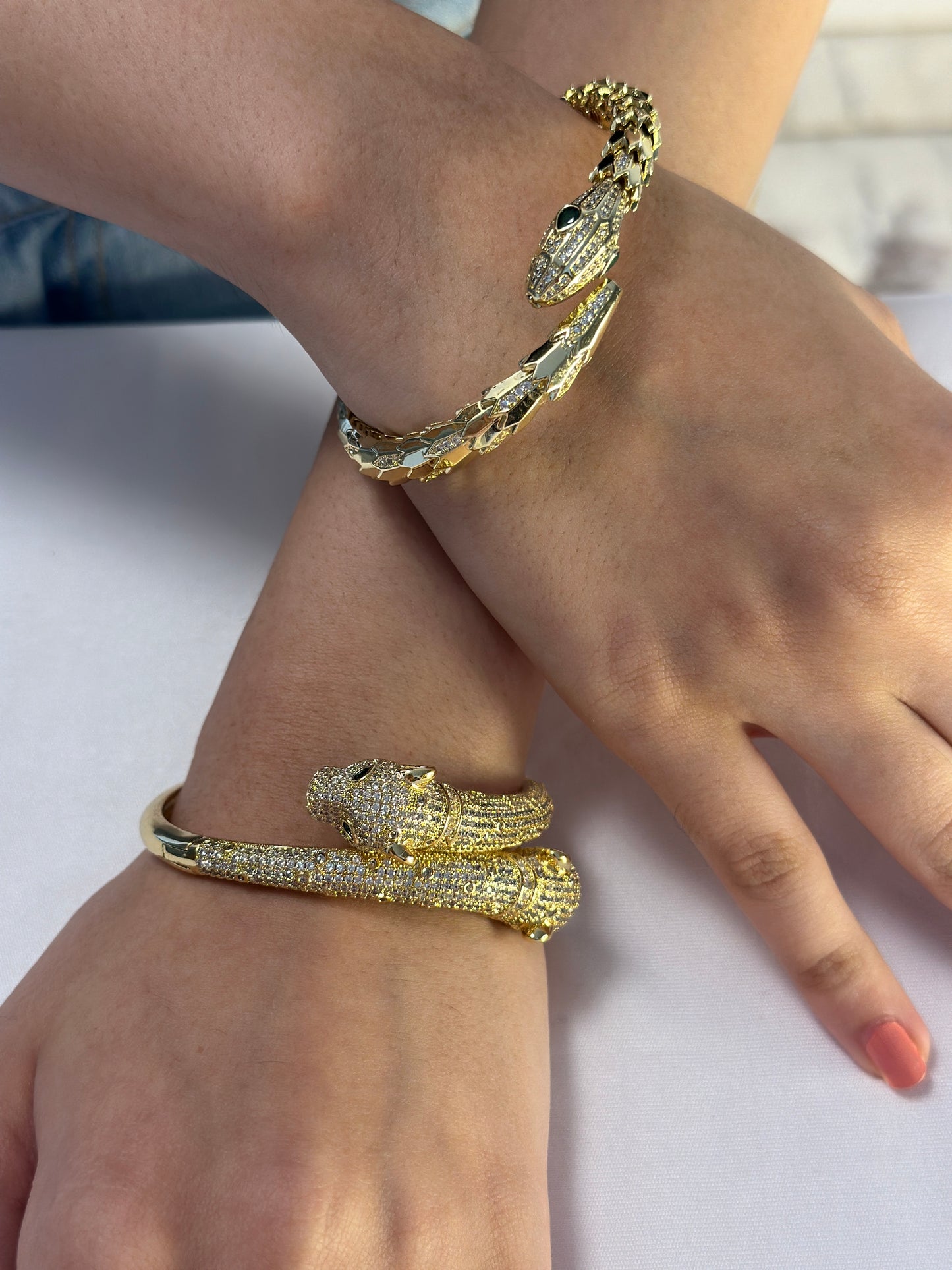 Gold Serpenti Bracelet