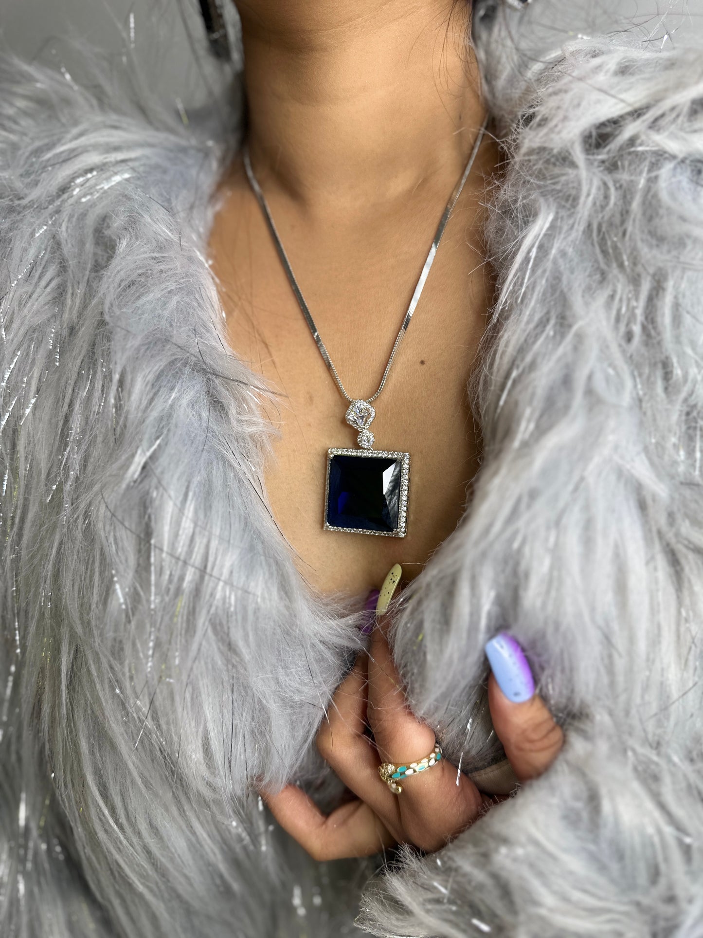Blue Sapphire Set