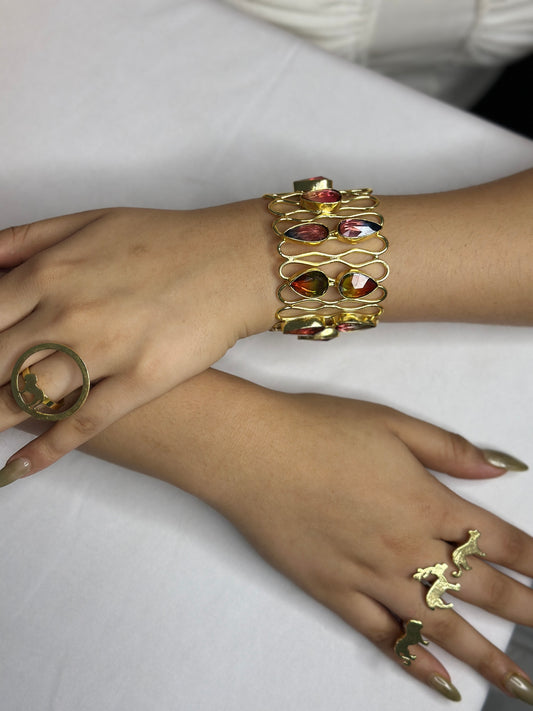 Golden Adjustable Hand Cuff