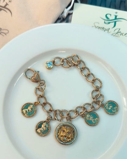 Lion Theme Statement Bracelet (3 Designs)